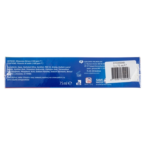 Colgate dentifricio sbiancante Sensation White 3x75 ml